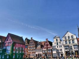 the old city of Lueneburg in northern Germany photo