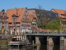 the old city of Lueneburg in northern Germany photo