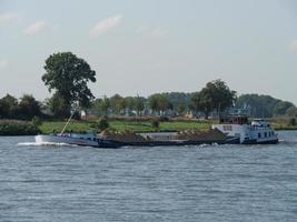 Maastricht and Kessel at the river Maas photo