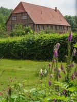 la ciudad de steinfurt en el muensterland alemán foto