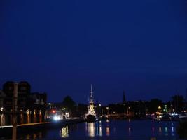 Luebeck city at the baltic sea photo