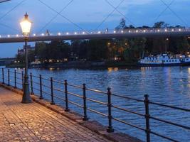 The city of Maastricht at the river Maas photo