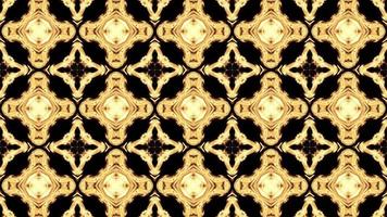 Kaleidoskop-Brandeffekt-Animation. video