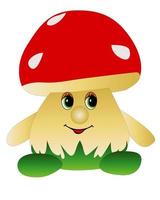 toy in the form of the fungus vector