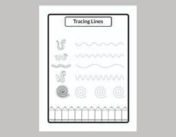 Activity book pages vector