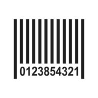 Barcode Line Icon vector