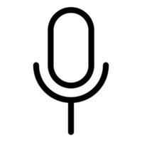 Microphone Icon, ui icon vector