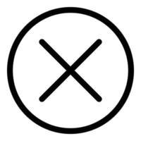 Remove Icon, ui icon vector