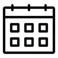 Calendar Icon, ui icon vector