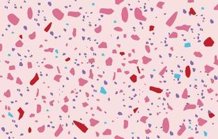 Terrazzo seamless beautiful pink pattern. Colorful elements stone mosaic composite texture. decorative tile.modern abstract pattern. Vector seamless abstract background.