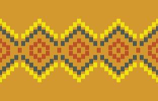 Handmade border beautiful art. Navajo seamless pattern in tribal, folk embroidery, Mexican Aztec geometric art ornament print.Design for carpet, wallpaper, clothing, wrapping, fabric, cover, textile vector