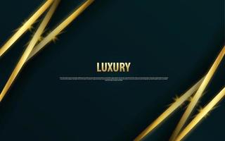 Abstract overlap layer luxury background vector