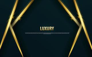 Abstract overlap layer luxury background vector