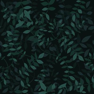 Green Floral Background