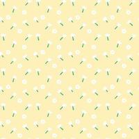 seamless pattern with flower. vector