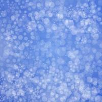 Blue bokeh bubblies background. vector