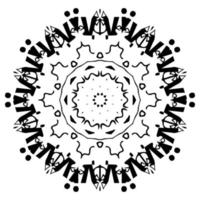 Mandala. Decorative round ornament in oriental style vector