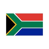 icono multicolor plano de sudáfrica vector