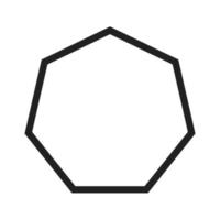 Octagon Line Icon