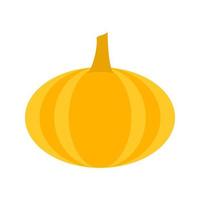 calabaza i plano icono multicolor vector