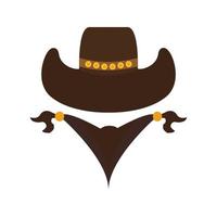 Bandit Flat Multicolor Icon vector