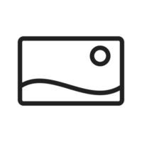 Image I Line Icon vector