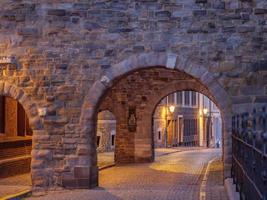 The city of Maastricht at the river Maas in the netherlands photo