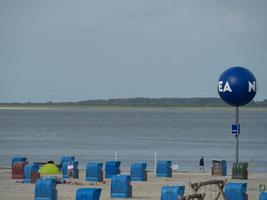 Dornumersiel at the german north sea coast photo