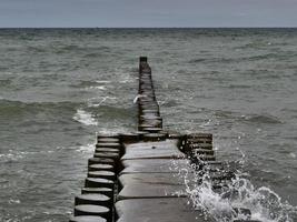 ahrenshoop en el mar báltico foto