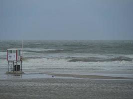 at the beach of Juist island photo