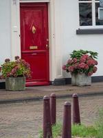 Zutphen at the river Ijssel in the netherlands photo