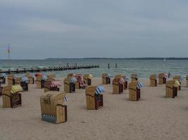 playa de travemuende en alemania foto