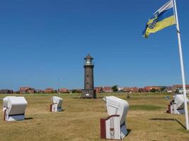 the island of Juist in the north sea photo