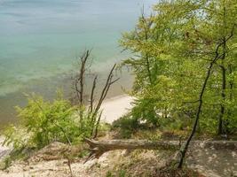 Beach at the baltic sea in poland photo