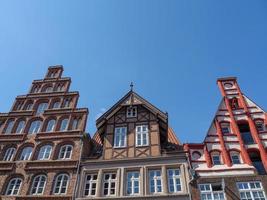 the old city of Lueneburg in northern Germany photo