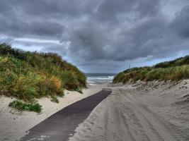 Juist island in germany photo