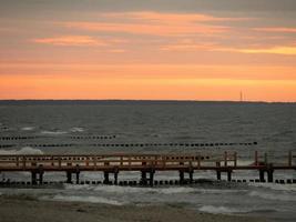 Zingst at the baltic sea in germany photo