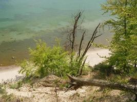 Beach at the baltic sea in poland photo