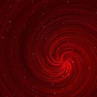 Red spiral abstract background. vector