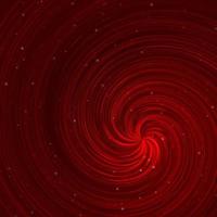 Red spiral abstract background. vector