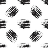 Ink abstract seamless pattern. Background with artistic strips in black and white sketchy style. Design element for backdrops and textile vector