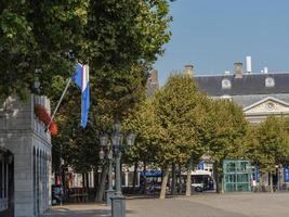 The city of Maastricht at the river Maas in the netherlands photo