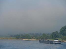 the rhine river in germany photo