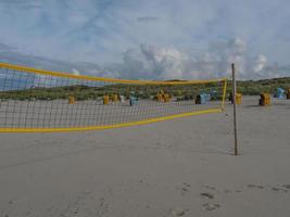 the beach of german island Juist photo