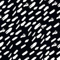 Ink abstract seamless pattern. Background with artistic strips and in black and white sketchy style. Design element for backdrops and textile vector