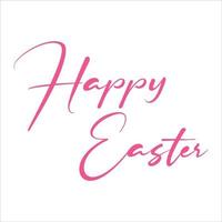 Cute Happy Easter Illustration, Happy Easter Vector Font, Illustration of Happy Easter With Intricate Calligraphy, Pink Shade Happy Easter Design, New Happy Easter Design, New Happy Easter Cute Font.