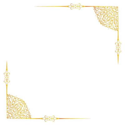 golden pattern photo frame design, photo frame design with the golden colour