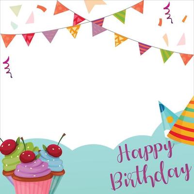 Birthday Frame PNG Transparent Images Free Download  Vector Files  Pngtree