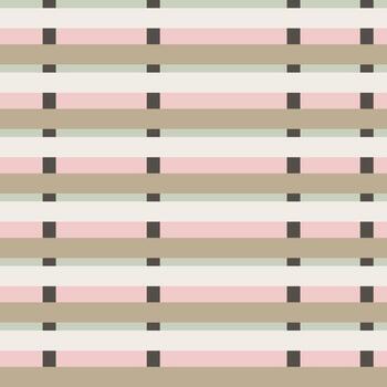 patrón sin costuras con rayas horizontales y verticales colores pastel, ilustración vectorial. cruce de tiras de diferentes anchos, diseño de fondo, envoltura, embalaje vector