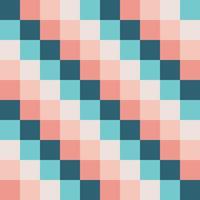 Abstract checkered seamless pattern flat style, vector illustration. Colorful geometric ornament, pink and blue shades. Design for backgrounds, textile, print